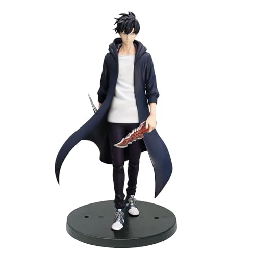 Anime Sung Jin Woo Figur Cartoon Charakter Actionfigur PVC Figurine Modell 21cm Desktop Dekoraion Sammlung Sung Jin Woo Statue Anime Sung Jin Woo Figur Cartoon Charakter Actionfigur PVC Figurine Modell 21cm Desktop Dekoraion Sammlung Sung Jin Woo Statue von Pinloo