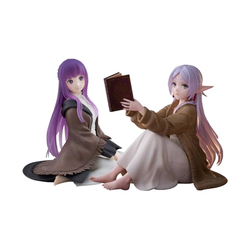 Pinloo 2PCS Anime Frieren Figur Fern Actionfigur - 13cm PVC Modell Frieren Figuren Fern Artikel Sammlung Desktop Dekoration Geschenke für Fans Pinloo 2PCS Anime Frieren Figur Fern Actionfigur - 13cm PVC Modell Frieren Figuren Fern Artikel Sammlung Desktop Dekoration Geschenke für Fans von Pinloo