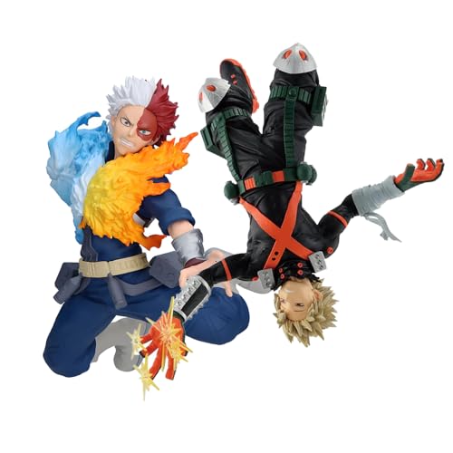 Pinloo 2PCS Bakugou Katsuki Figur Todoroki Shouto Figure - 17cm MHA Anime Artikel PVC Modell Todoroki Shouto Actionfigur Bakugou Katsuki Statue Pinloo 2PCS Bakugou Katsuki Figur Todoroki Shouto Figure - 17cm MHA Anime Artikel PVC Modell Todoroki Shouto Actionfigur Bakugou Katsuki Statue von Pinloo