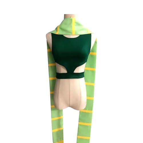 Pinloo JJBA Joseph Joestar Uniform Outfit Joseph Joestar Cosplay Kostüm Anzug mit Perücke Comic Con Catoon Charakter Cosplay Halloween Anime JJBA Costume Wig von Pinloo
