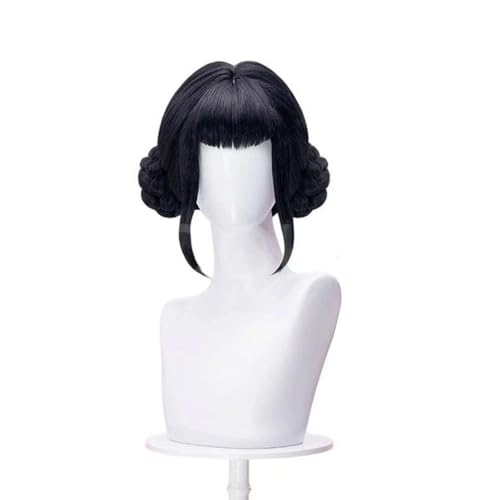 Pinloo Rumi Cosplay Kostüm Anime Zoey Uniform Anzug mit Perücke Mira Halloween Kostüme Rumi Comic Con Cosplay Outfit Mira Karneval Costume (110cm-160cm) von Pinloo