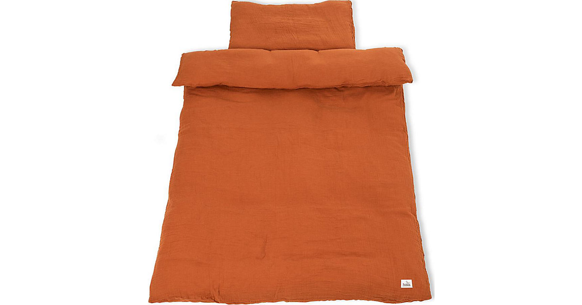 Kinderbettwäsche Musselin, 100 x 135 cm, rot Gr. 100 x 135 + 40 x 60 Kinderbettwäsche Musselin, 100 x 135 cm, rot Gr. 100 x 135 + 40 x 60 von Pinolino