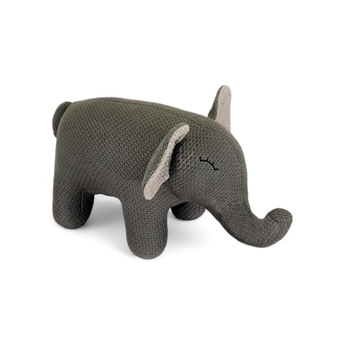 Pintado & Lacado Handgemachter Häkeltier Elefant – Kuscheltier aus Baumwolle – 48 cm – Zertifiziertes Plüschtier – Weiches Stofftier für Kinder – Geschenk für Babys & Kleinkinder von Pintado & Lacado
