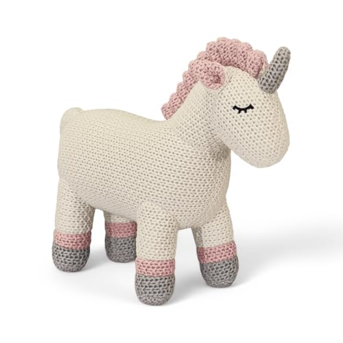 Pintado & Lacado Handgemachtes Häkeltier Einhorn – Kuscheltier aus Baumwolle – 30 cm – CE-Zertifiziertes Plüschtier – Weiches Stofftier für Kinder – Geschenk für Babys & Kleinkinder Pintado & Lacado Handgemachtes Häkeltier Einhorn – Kuscheltier aus Baumwolle – 30 cm – CE-Zertifiziertes Plüschtier – Weiches Stofftier für Kinder – Geschenk für Babys & Kleinkinder von Pintado & Lacado