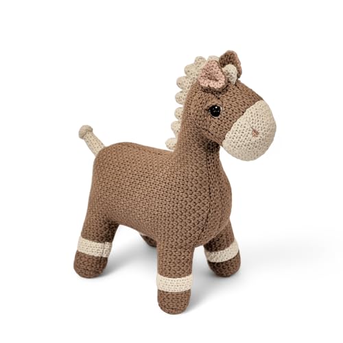 Pintado & Lacado Handgemachtes Häkeltier Pferd – Kuscheltier aus Baumwolle – 33 cm – CE-Zertifiziertes Plüschtier – Weiches Stofftier für Kinder – Geschenk für Babys & Kleinkinder Pintado & Lacado Handgemachtes Häkeltier Pferd – Kuscheltier aus Baumwolle – 33 cm – CE-Zertifiziertes Plüschtier – Weiches Stofftier für Kinder – Geschenk für Babys & Kleinkinder von Pintado & Lacado