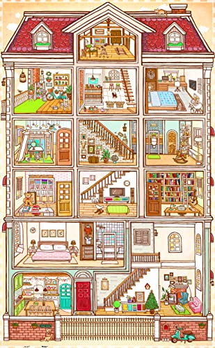 Pintoo - H1643 - SWEET HOME - 1000 Piece Plastic Puzzle by Pintoo von Pintoo
