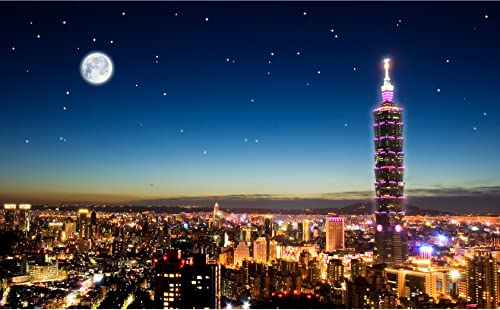 Pintoo - H1719 - Taipei Skyline - 1000 Teile Kunststoffpuzzle Pintoo - H1719 - Taipei Skyline - 1000 Teile Kunststoffpuzzle von Pintoo