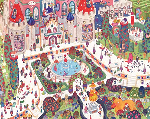 Pintoo JIOMO Puzzle 2000 Teile für Erwachsene – Elfenbeinfarbener Turm Schönes Kunststoff-Puzzle für Heimdekoration, kein Staub, einfache Lagerung [H2358] von Pintoo