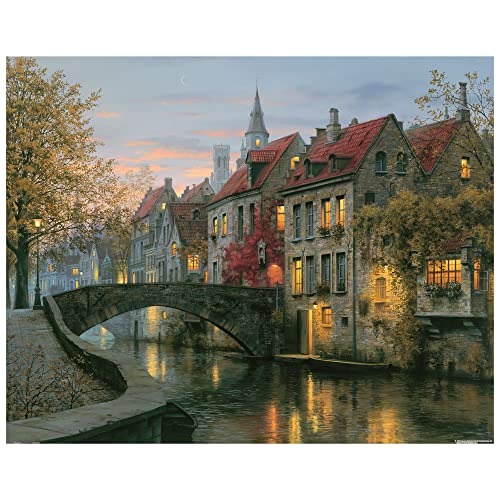 Pintoo Jigsaw Puzzles 2000 Teile für Erwachsene - Evgeny Lushpin - Stille Abend Schöne Kunststoff Puzzle für Wohnkultur Zero Dust Einfache Lagerung [H3116] von Pintoo