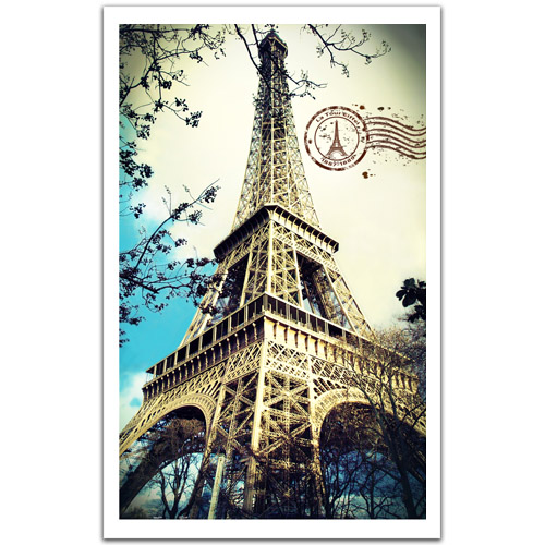 Pintoo Kunststoffpuzzle - Eiffelturm, Paris 1000 Teile Puzzle Pintoo-H1485 von Pintoo