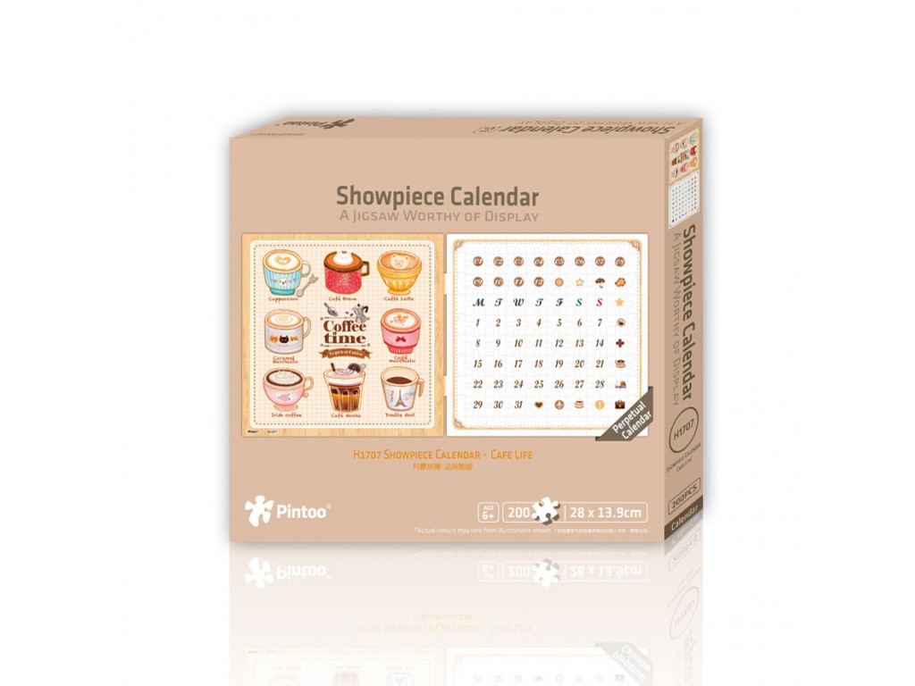 Pintoo Puzzle-Kalender - Coffee Time 200 Teile Puzzle Pintoo-H1707 Pintoo Puzzle-Kalender - Coffee Time 200 Teile Puzzle Pintoo-H1707 von Pintoo
