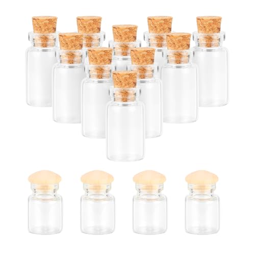 14 Stück Mini Flaschen Zum Befüllen 1/12 Miniatur Glasflaschen Kleine Glasflaschen mit Korken Miniatur Wichtel Zubehör Puppenhaus Zubehör 14 Stück Mini Flaschen Zum Befüllen 1/12 Miniatur Glasflaschen Kleine Glasflaschen mit Korken Miniatur Wichtel Zubehör Puppenhaus Zubehör von Pinyenr