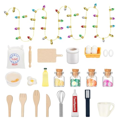 Pinyenr Wichtel Zubehör Weihnachten,27pcs Puppenhaus Zubehör Wichtelzubehör Weihnachtswichtel Zubehör Wichteltür Zubehör Miniatur Wichtel Zubehör, Holz Pinyenr Wichtel Zubehör Weihnachten,27pcs Puppenhaus Zubehör Wichtelzubehör Weihnachtswichtel Zubehör Wichteltür Zubehör Miniatur Wichtel Zubehör, Holz von Pinyenr