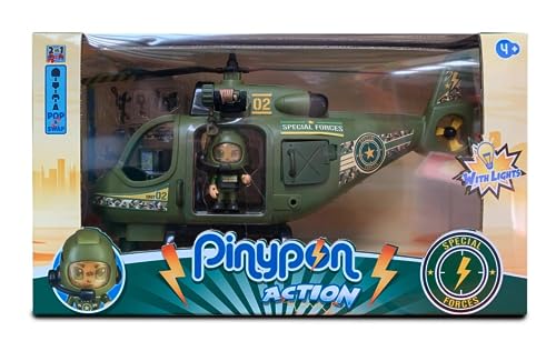 Pinypon Action - Hubschrauber der Spezialeinheiten, Berühmt (PNC51000) von Pinypon Action