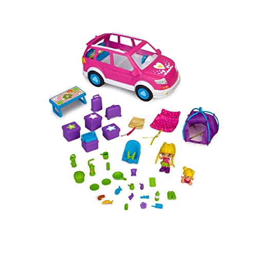Pinypon 700017015 Auto Campingauto, Wohnmobil, Sommerfahrzeug für Camping, mit Einer Mini-Puppe und einem Baby und viel Zubehör, für Mädchen und Jungen ab 4 Jahren, Bunt, Talla única Pinypon 700017015 Auto Campingauto, Wohnmobil, Sommerfahrzeug für Camping, mit Einer Mini-Puppe und einem Baby und viel Zubehör, für Mädchen und Jungen ab 4 Jahren, Bunt, Talla única von Pinypon