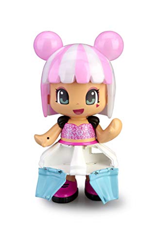 Pinypon Mix & Match Neon Party - Container mit 5 Exclusive Figuren für Kinder von 4 bis 8 Jahren (Famosa 700015210) von Pinypon