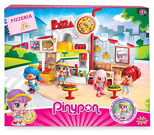 Pinypon - Pizzeria mit 1 Figur, Jungen und Mädchen von 4 bis 8 Jahren (Famosa 700014755) von Pinypon