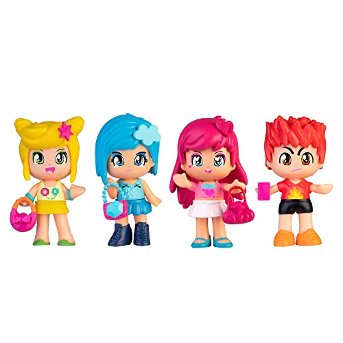 Pinypon - Serie #13, Sortiment von Minifiguren mit 4 verschiedenen Modellen, zufällige Modelllieferung, Puppen zum Erlernen von Emotionen, für Jungen und Mädchen ab 4 Jahren, Famosa (PNY34000) von Pinypon