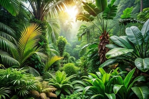 Fun Jigsaw Puzzle 1000 Teile für Erwachsene Grün Frische tropische Blätter Holzpuzzle Tropischer Garten Natur Pflanzen Herausfordernd für Spaß Familienaktivitäten Geschenk 74,9 x 50,8 cm Fun Jigsaw Puzzle 1000 Teile für Erwachsene Grün Frische tropische Blätter Holzpuzzle Tropischer Garten Natur Pflanzen Herausfordernd für Spaß Familienaktivitäten Geschenk 74,9 x 50,8 cm von Pioasing
