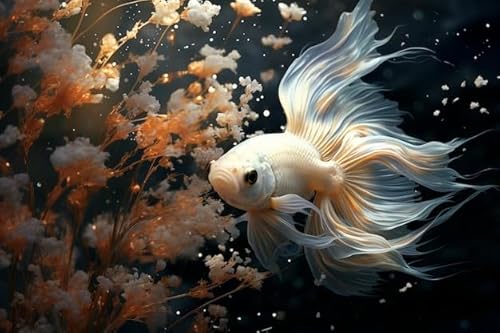 Fun Jigsaw Puzzle 500 Teile für Erwachsene Goldfisch Schwimmen in einem Teich Unterwasserwelt Holzpuzzle Familie Spaß und Casual Anfänger Lernspiel Puzzle Geschenke 52.1 cmx 38.1 cm Fun Jigsaw Puzzle 500 Teile für Erwachsene Goldfisch Schwimmen in einem Teich Unterwasserwelt Holzpuzzle Familie Spaß und Casual Anfänger Lernspiel Puzzle Geschenke 52.1 cmx 38.1 cm von Pioasing