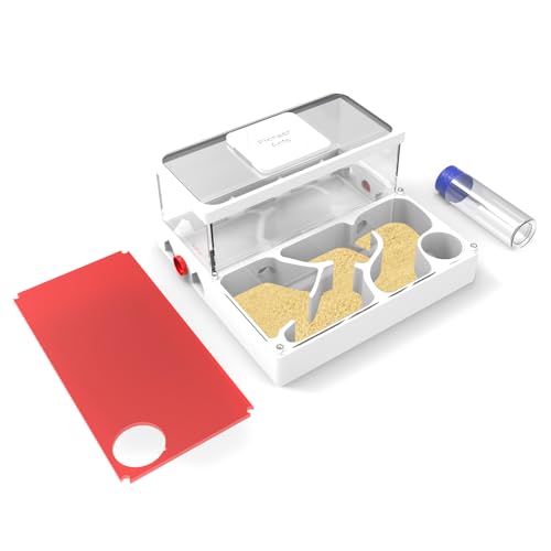 Ameisenfarm mit gelbem Sand und Werkzeugset, Modell B Ameisenfarm mit gelbem Sand und Werkzeugset, Modell B von PioneerAnts