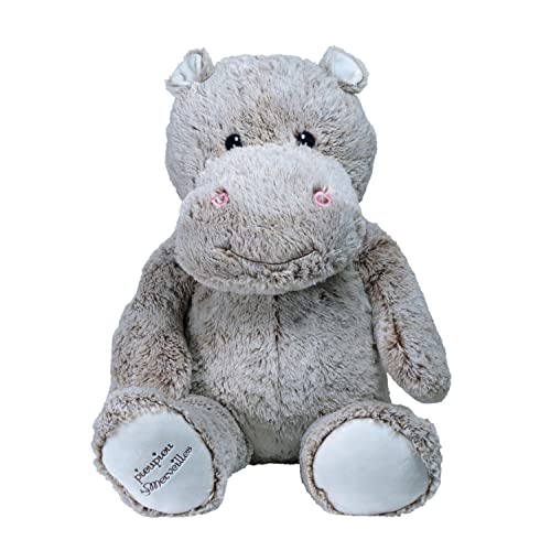 Pioupiou et Merveilles Leo das Nilpferd - 50x35x 100 cm XXL-Plüsch - aus superweichem Qualitätsplüsch Made in Europe (France) von Pioupiou et Merveilles