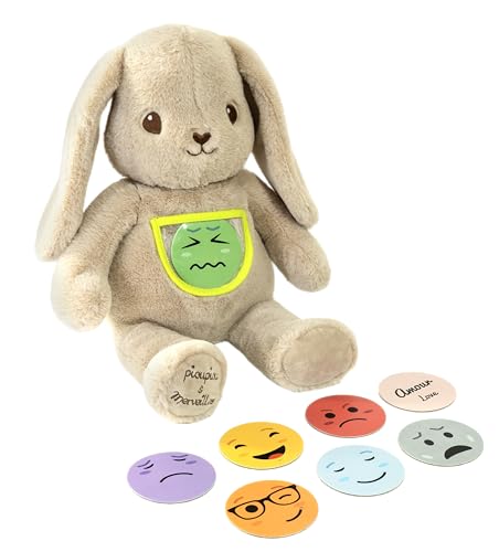 Pioupiou et Merveilles - Das Haus der Kindergärten – Marcel des Emotions – drückt Deine Emotionen aus – 40 cm – Geschenkbox – Ab der Geburt – 16837 Pioupiou et Merveilles - Das Haus der Kindergärten – Marcel des Emotions – drückt Deine Emotionen aus – 40 cm – Geschenkbox – Ab der Geburt – 16837 von Pioupiou et Merveilles