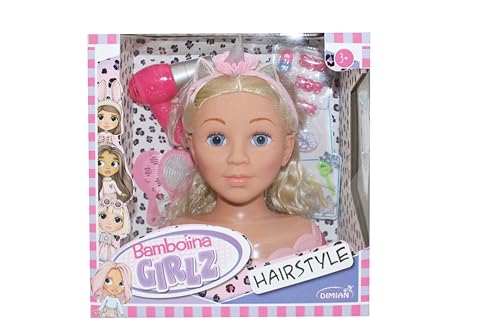 Pioupiou et Merveilles Dimian – Molly Frisierkopf mit Zubehör und Haartrockner – Kreativität und Wünsche ausdrücken – reichlich Zubehör zum Testen 25 cm Pioupiou et Merveilles Dimian – Molly Frisierkopf mit Zubehör und Haartrockner – Kreativität und Wünsche ausdrücken – reichlich Zubehör zum Testen 25 cm von Pioupiou et Merveilles