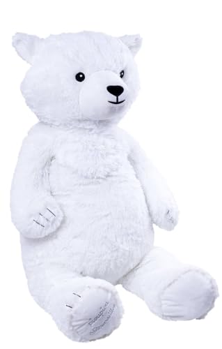 Pioupiou et Merveilles Riesen-Plüschtier, XXL, Nanuq der Eisbär, 100 cm hoch, riesiges Plüschtier, sehr weich, für Kinder, 16642 Pioupiou et Merveilles Riesen-Plüschtier, XXL, Nanuq der Eisbär, 100 cm hoch, riesiges Plüschtier, sehr weich, für Kinder, 16642 von Pioupiou et Merveilles