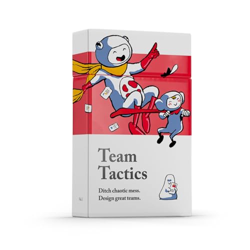 Pip Decks Team Tactics Card Deck, Business Tool to Improve Your Leadership Strategy and Business Management for Building Good Teams in The Workplace, 54 Cards Pip Decks Team Tactics Card Deck, Business Tool to Improve Your Leadership Strategy and Business Management for Building Good Teams in The Workplace, 54 Cards von Pip Decks