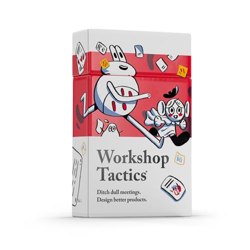 Pip Decks Workshop Tactics Kartendeck, Business-Tool zur Verbesserung Ihres Einflusses, Ihres Vertrauens und Ihrer Überzeugung in Workshops, Meetings, Präsentationen und mehr, 54 Karten im Etui Pip Decks Workshop Tactics Kartendeck, Business-Tool zur Verbesserung Ihres Einflusses, Ihres Vertrauens und Ihrer Überzeugung in Workshops, Meetings, Präsentationen und mehr, 54 Karten im Etui von Pip Decks