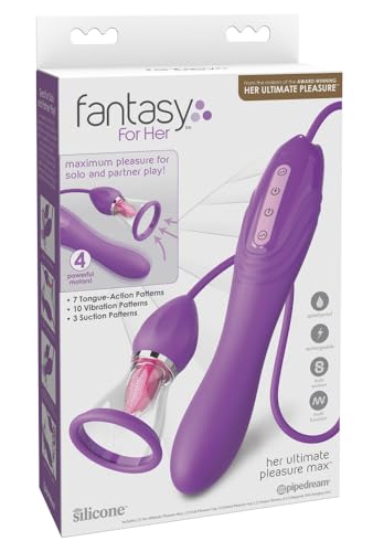 Pipedream Fantasy For Her Her Ultimate Pleasure Max, Purple, 22,9 cm Pipedream Fantasy For Her Her Ultimate Pleasure Max, Purple, 22,9 cm von Fantasy For Her