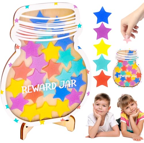 Pipihome Belohnungstafel Kinder, Töpfchentraining, Magnetisch Stern Personalisiertes Belohnungsglas, Belohnungssystem Kinder, Belohnungsglas Schule Pipihome Belohnungstafel Kinder, Töpfchentraining, Magnetisch Stern Personalisiertes Belohnungsglas, Belohnungssystem Kinder, Belohnungsglas Schule von Pipihome
