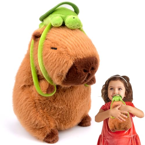 Simulation Capybara Plüschtier, Niedlichen Capybara Plüschtier, Capybara Kuscheltiere Plüsch Kissen, Nette Nagetier Weiche Plüschtier Tier Puppe, Geburtstagsgeschenk für Kinder von Pipihome