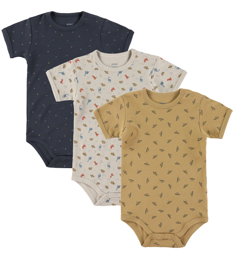 Pippi Baby Body - 1 st. - Gemischt - k/ä - Bunte m. Muster - Pippi Baby - 92 - Body K/Ä Pippi Baby Body - 1 st. - Gemischt - k/ä - Bunte m. Muster - Pippi Baby - 92 - Body K/Ä von Pippi Baby