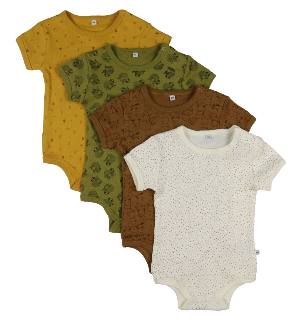 Pippi Baby Bodys k/ä - 4er-Pack - Lametta - Pippi Baby - 62 - Body K/Ä Pippi Baby Bodys k/ä - 4er-Pack - Lametta - Pippi Baby - 62 - Body K/Ä von Pippi Baby