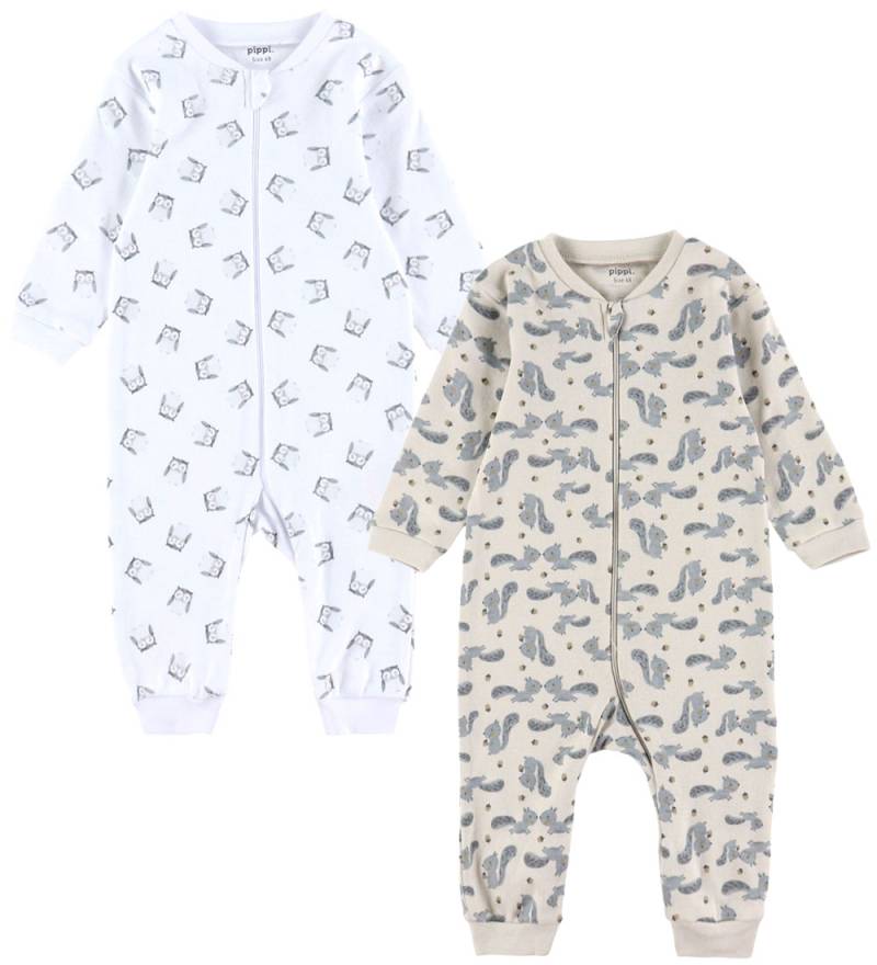 Pippi Baby Schlafanzüge - 2er-Pack - Regentag - Pippi Baby - 3 Jahre (98) - Strampler von Pippi Baby