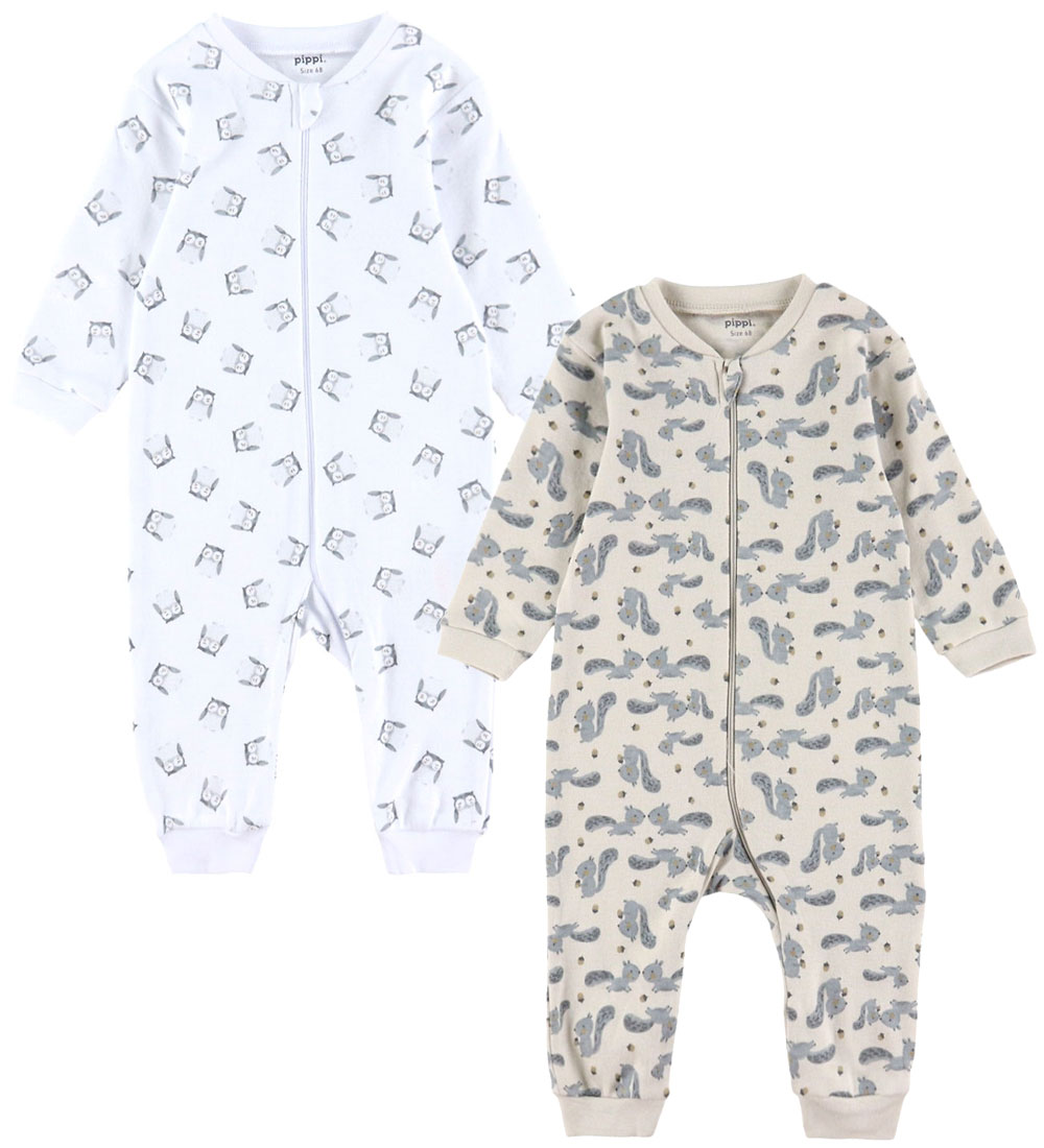 Pippi Baby Schlafanzüge - 2er-Pack - Regentag - Pippi Baby - 50 - Strampler Pippi Baby Schlafanzüge - 2er-Pack - Regentag - Pippi Baby - 50 - Strampler von Pippi Baby