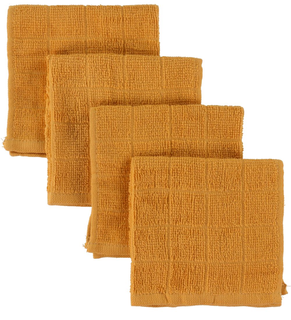 Pippi Baby Waschlappen - 4er-Pack - 27x27 - Mineral Yellow - Pippi Baby - One Size - Waschlappen Pippi Baby Waschlappen - 4er-Pack - 27x27 - Mineral Yellow - Pippi Baby - One Size - Waschlappen von Pippi Baby