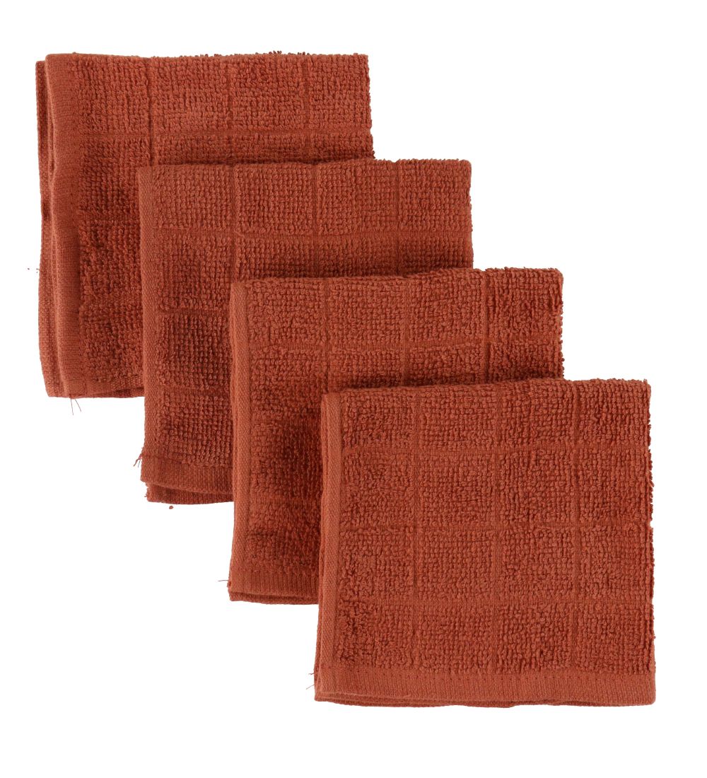 Pippi Baby Waschlappen - 4er-Pack - 27x27 - Redwood - Pippi Baby - One Size - Waschlappen Pippi Baby Waschlappen - 4er-Pack - 27x27 - Redwood - Pippi Baby - One Size - Waschlappen von Pippi Baby