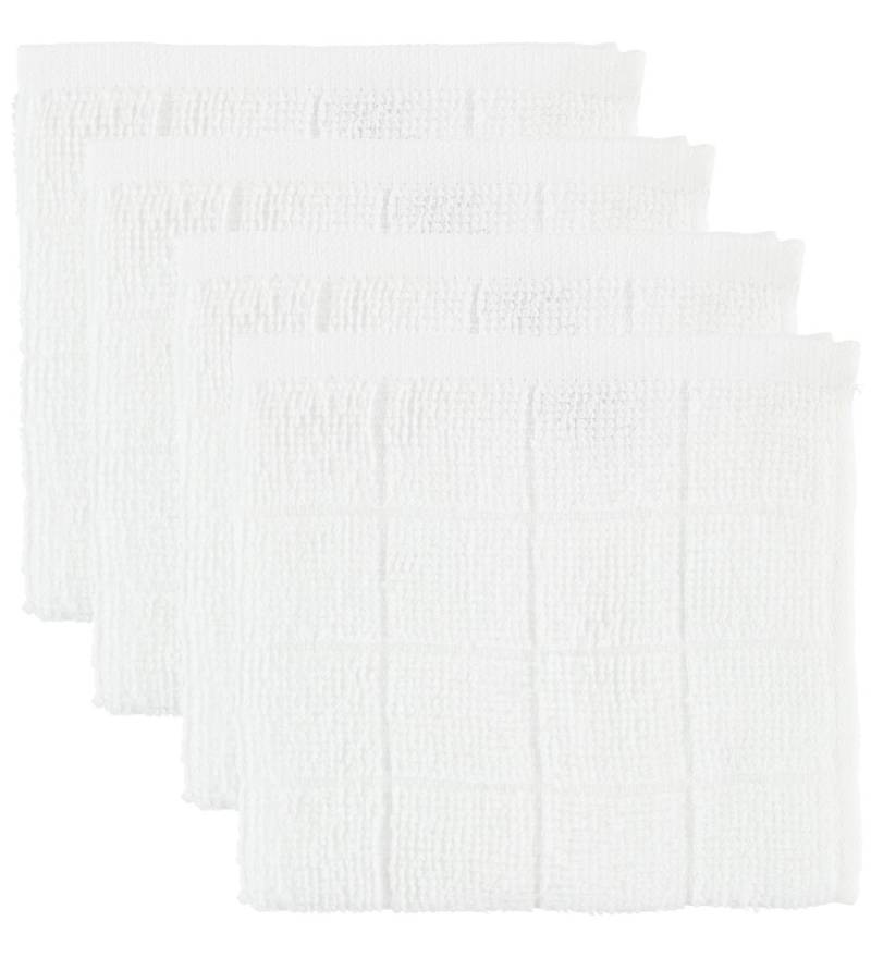 Pippi Baby Waschlappen - 4er-Pack - Weiß - Pippi Baby - One Size - Waschlappen Pippi Baby Waschlappen - 4er-Pack - Weiß - Pippi Baby - One Size - Waschlappen von Pippi Baby
