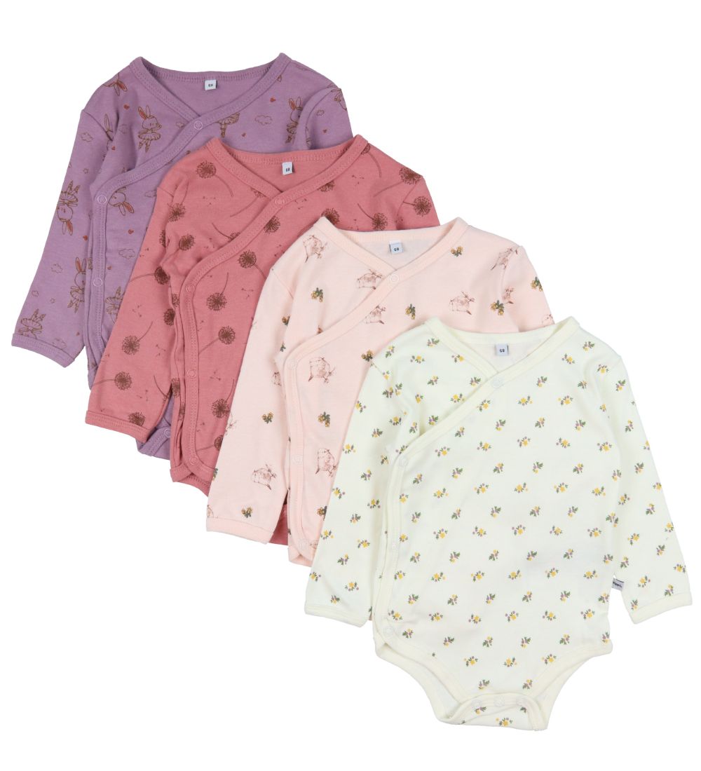 Pippi Baby Wickel Bodys l/ä - 4er-Pack - Dusty Rose - Pippi Baby - 74 - Body L/Ä Pippi Baby Wickel Bodys l/ä - 4er-Pack - Dusty Rose - Pippi Baby - 74 - Body L/Ä von Pippi Baby