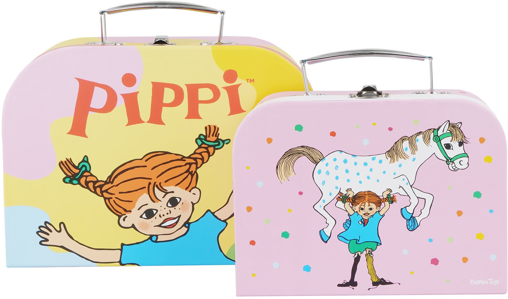 Barbo Toys Pippi Langstrumpf Koffer 2er-Pack Barbo Toys Pippi Langstrumpf Koffer 2er-Pack von Pippi Langstrumpf
