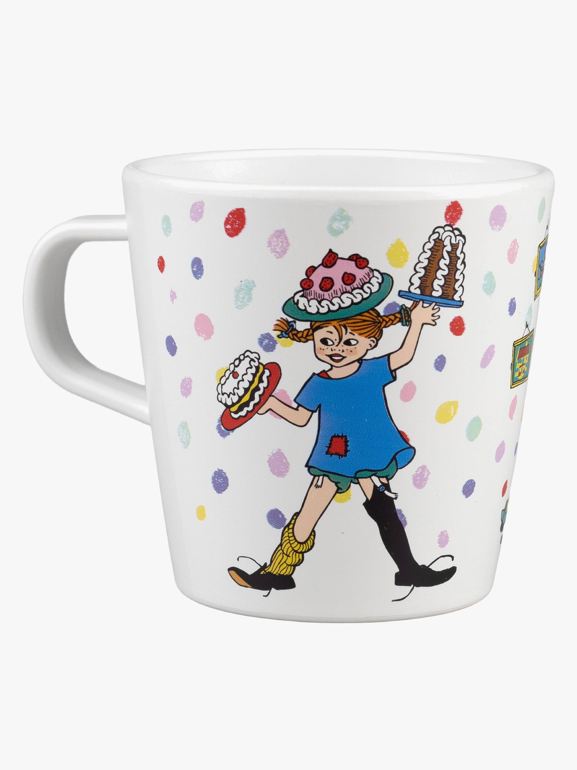 Pippi Langstrumpf Geburtstag Becher mit Griff Pippi Langstrumpf Geburtstag Becher mit Griff von Pippi Langstrumpf