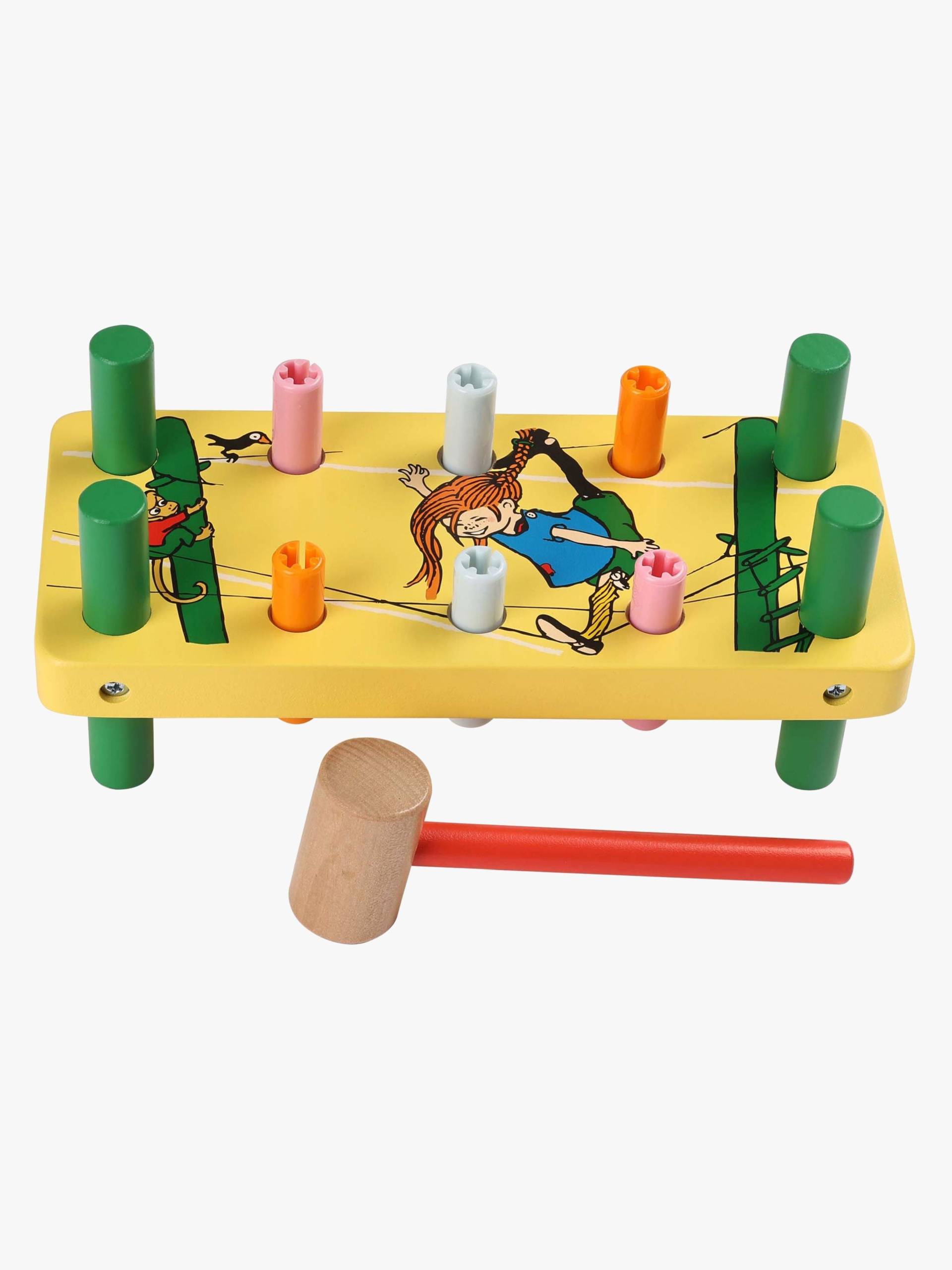Pippi Langstrumpf Hammerbank, Babyspielzeug Pippi Langstrumpf Hammerbank, Babyspielzeug von Pippi Langstrumpf