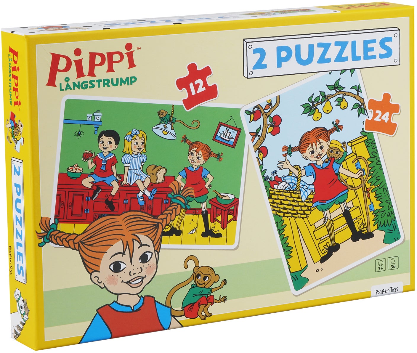 Pippi Langstrumpf Puzzles 2-in-1 Pippi Langstrumpf Puzzles 2-in-1 von Pippi Langstrumpf