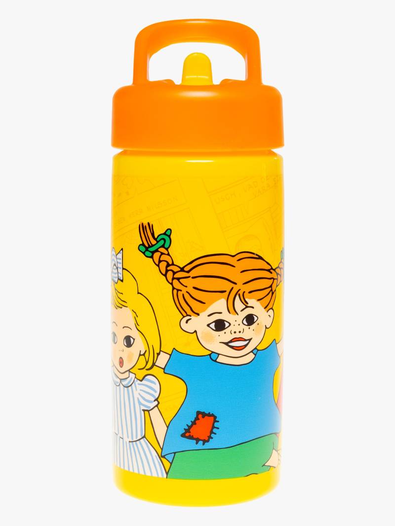 Pippi Langstrumpf Trinkflasche 410 ml, Gelb Pippi Langstrumpf Trinkflasche 410 ml, Gelb von Pippi Langstrumpf