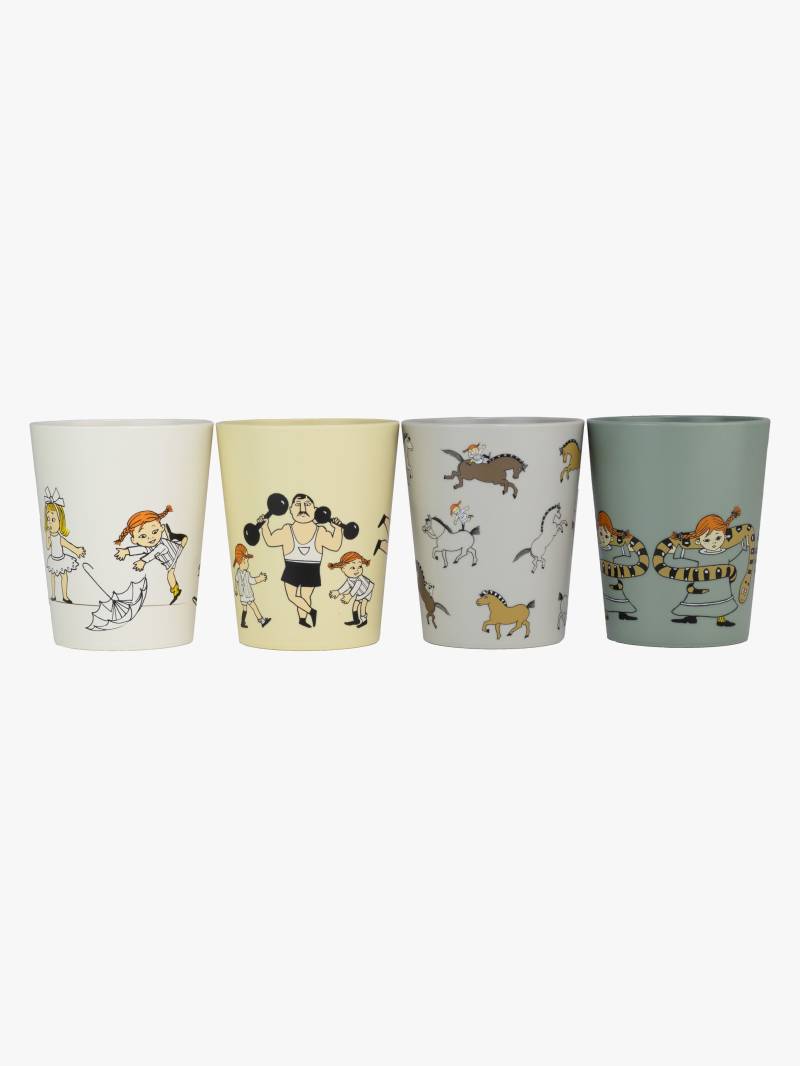 Pippi Langstrumpf Zirkus Sammelbecher 4er-Pack Pippi Langstrumpf Zirkus Sammelbecher 4er-Pack von Pippi Langstrumpf