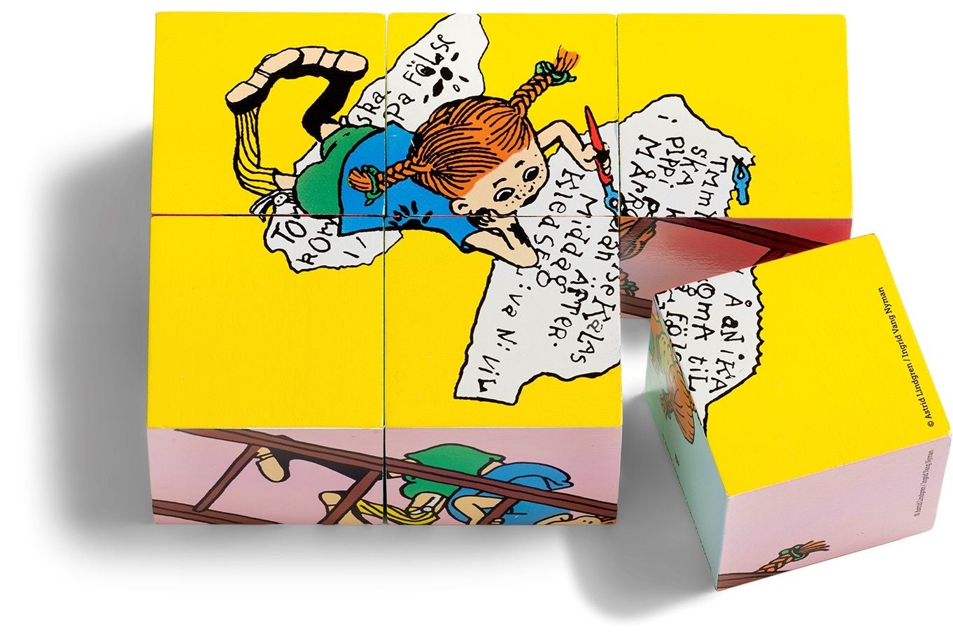 Pippi Puzzleklötze 6 Stück Pippi Puzzleklötze 6 Stück von Pippi Langstrumpf