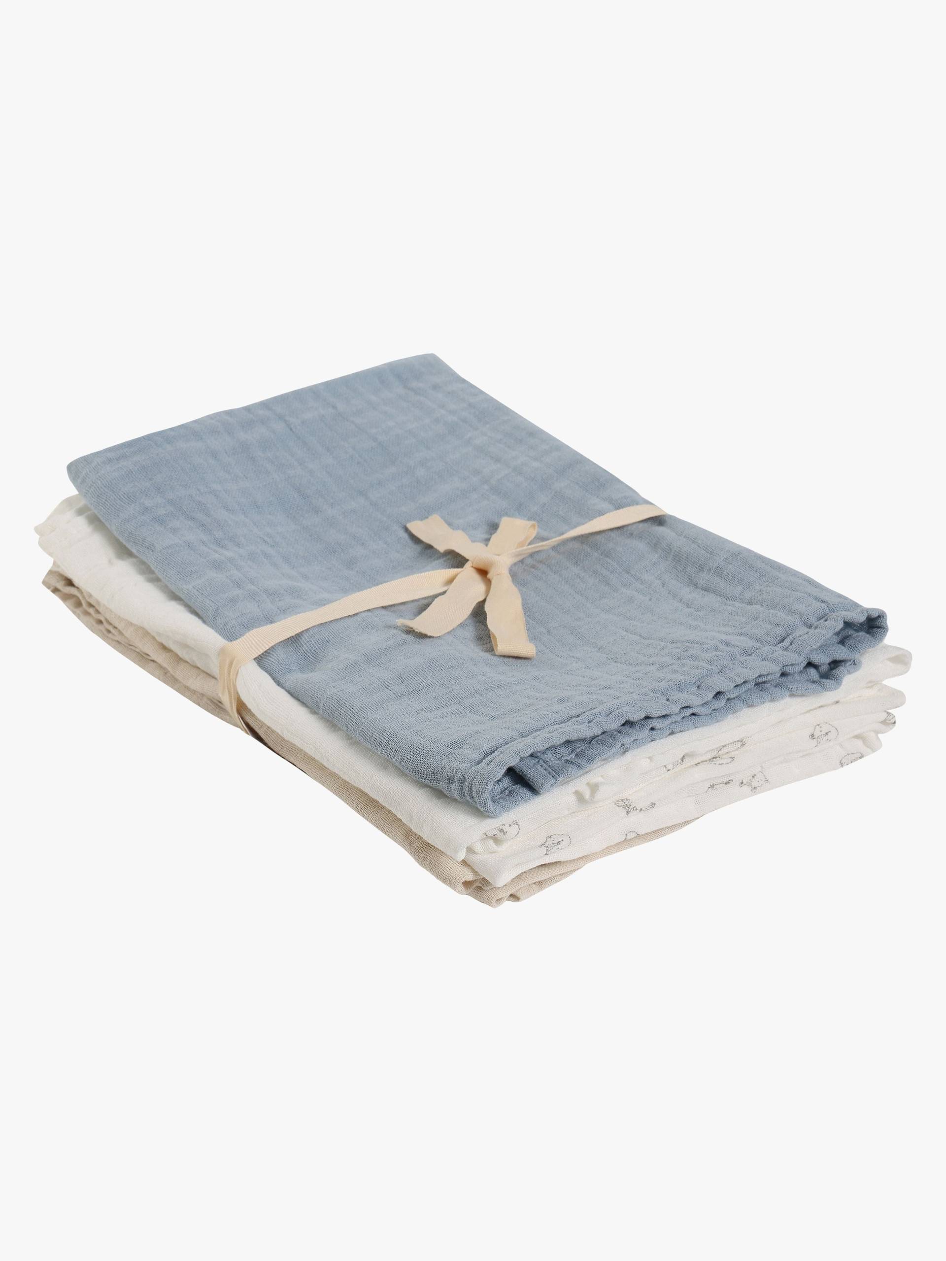 Pippi Musselintuch 3er-Pack, Ashley Blue von Pippi